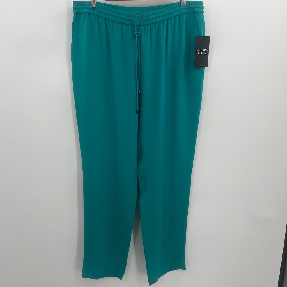 Pure Collection Teal Pants